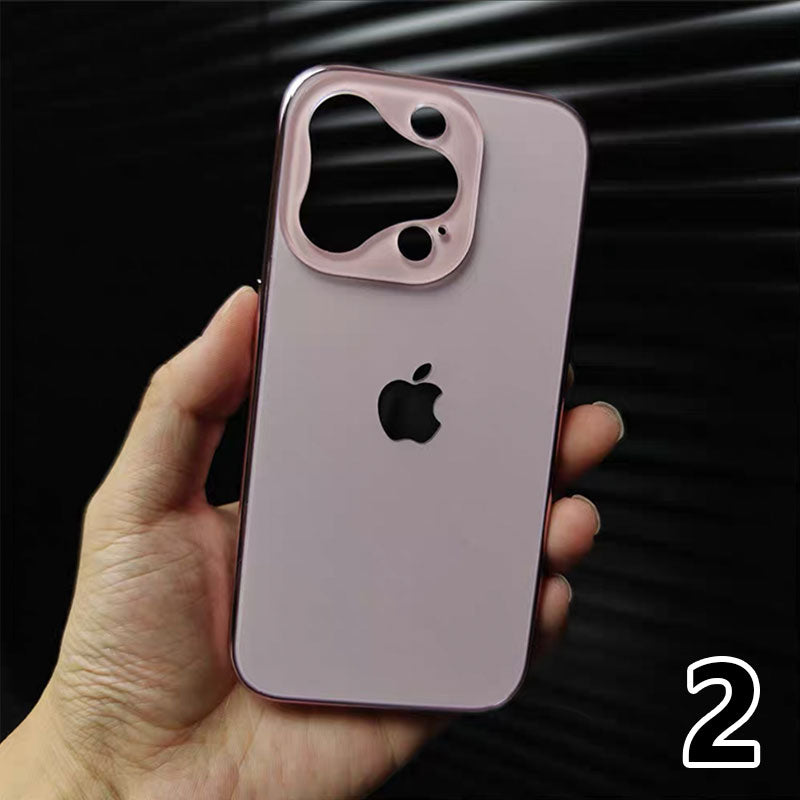 Advanced anti-fingerprint electroplated mobile phone case