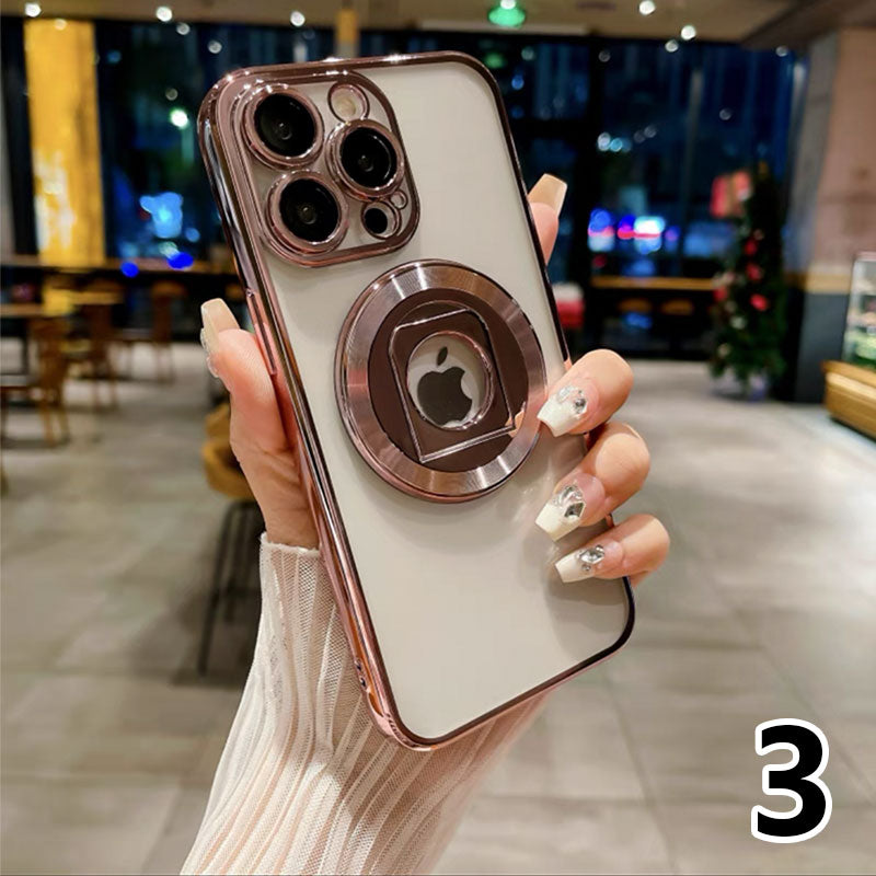 Electroplated version + rotating magnetic stand soft shell