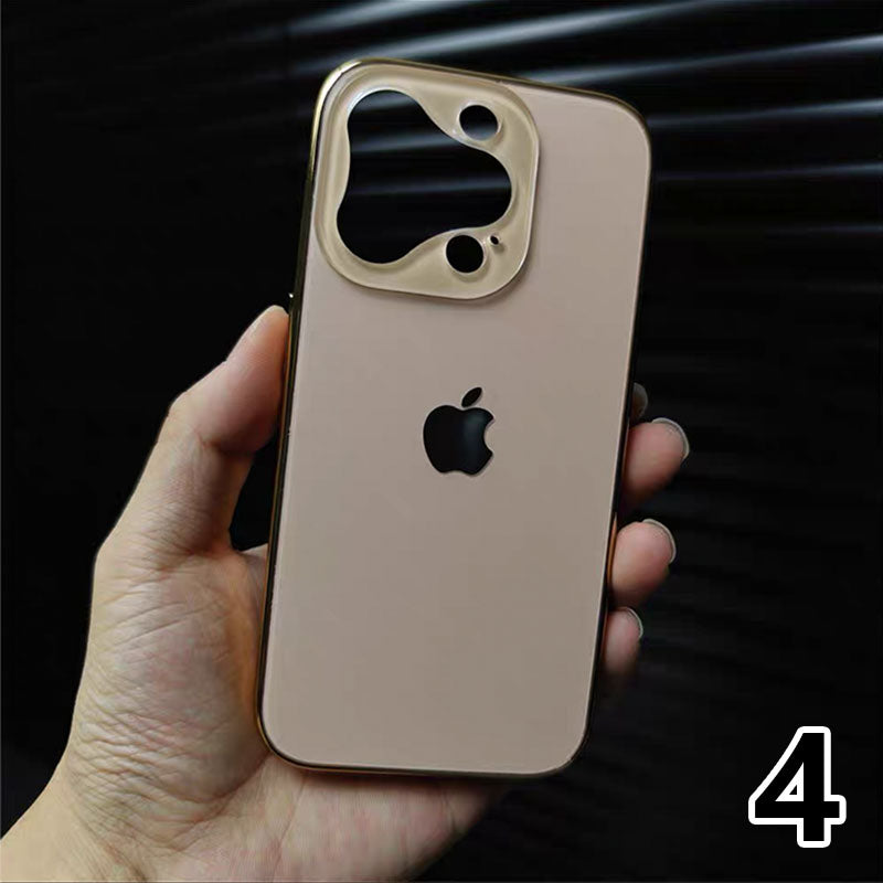 Advanced anti-fingerprint electroplated mobile phone case