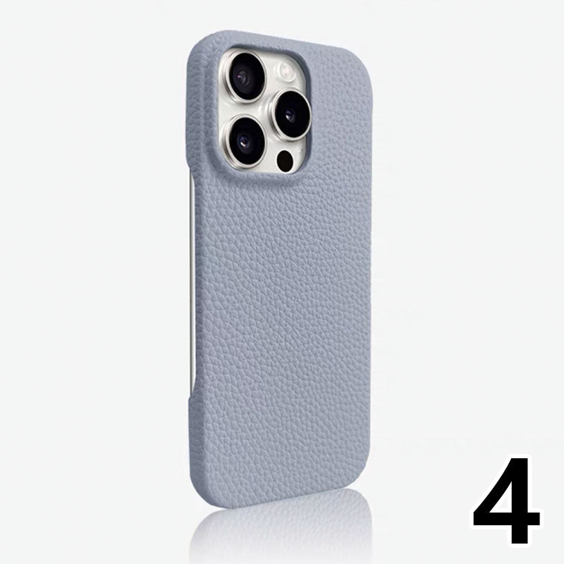 Lychee pattern mobile phone case + original phone feel + four corners anti-fall