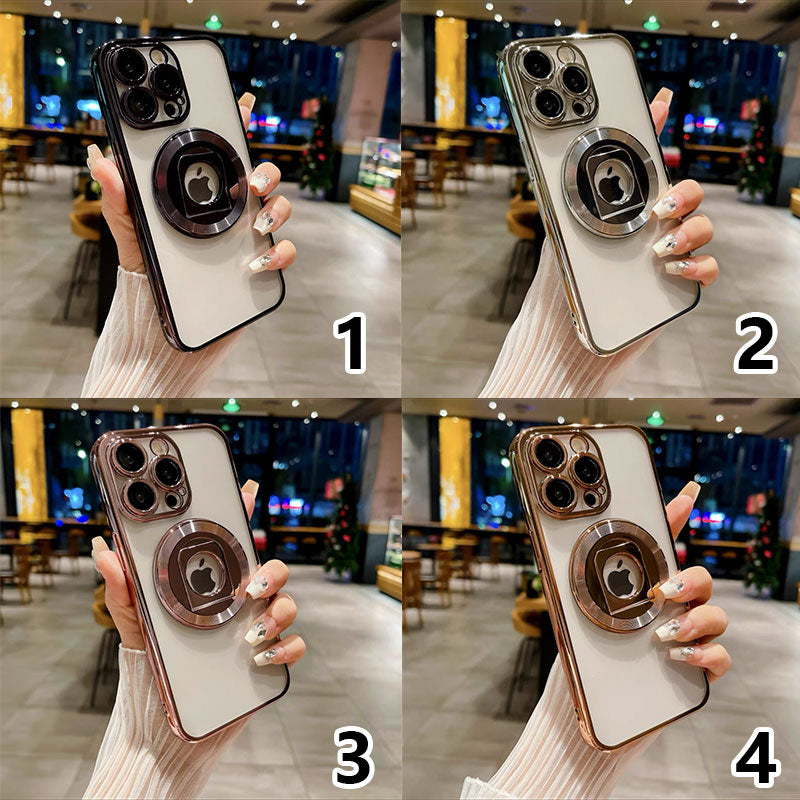 Electroplated version + rotating magnetic stand soft shell