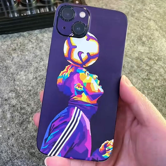 athlete cell phone skin sticker