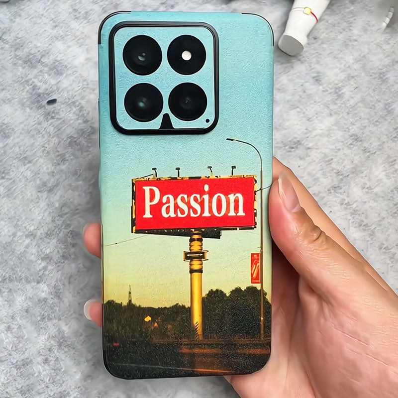 Passion cell phone skin sticker