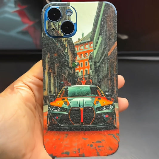 Sports car phone skin sticker 19