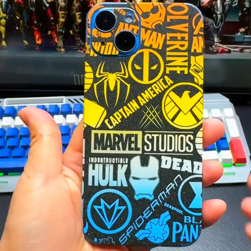 Marvel mobile skin stickers