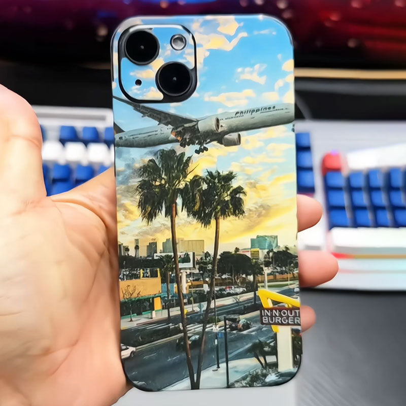 scenery cell phone skin sticker